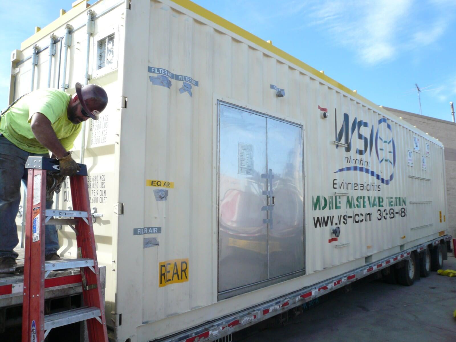 Containerized Wastewater Plant